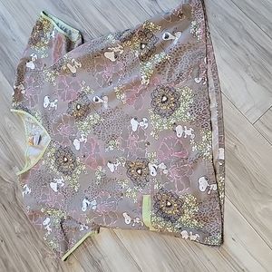 Cherokee Snoopy scrub top